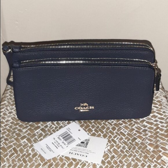 NWOT Coach Double Zip Wallet - Picture 2 of 8